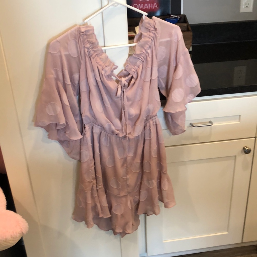 Off the shoulder romper